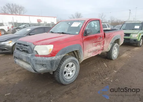 2013 Toyota Tacoma from USA, damaged, VIN 5TFPX4EN1DX015481